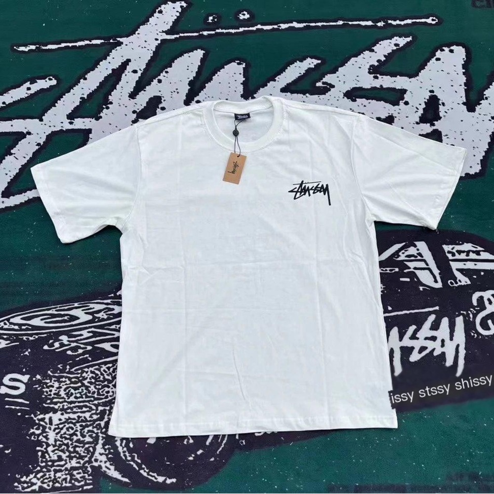 Stussy Classic White Short Sleeve Tee
